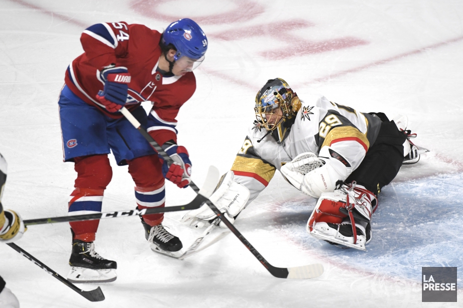 Le Canadien affronte les Golden Knights de Vegas.... (PHOTO BERNARD BRAULT, LA PRESSE)