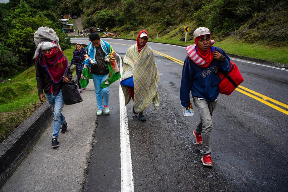 La Presse En Colombie Quand Les Venezueliens Fuient La Faim La Presse