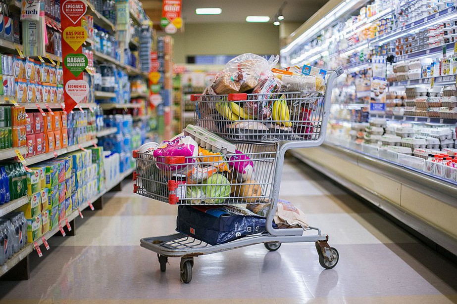 Panier D Epicerie Le Tiers En Produits Transformes La Presse