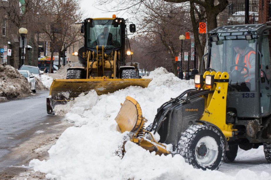 Deneigement A Montreal Du Beau Du Passable Du Terrible La Presse