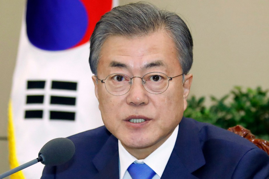 Moon Jae In Demande Une Reprise Rapide Des Discussions Entre Washington   1617857 Moon Jae In 